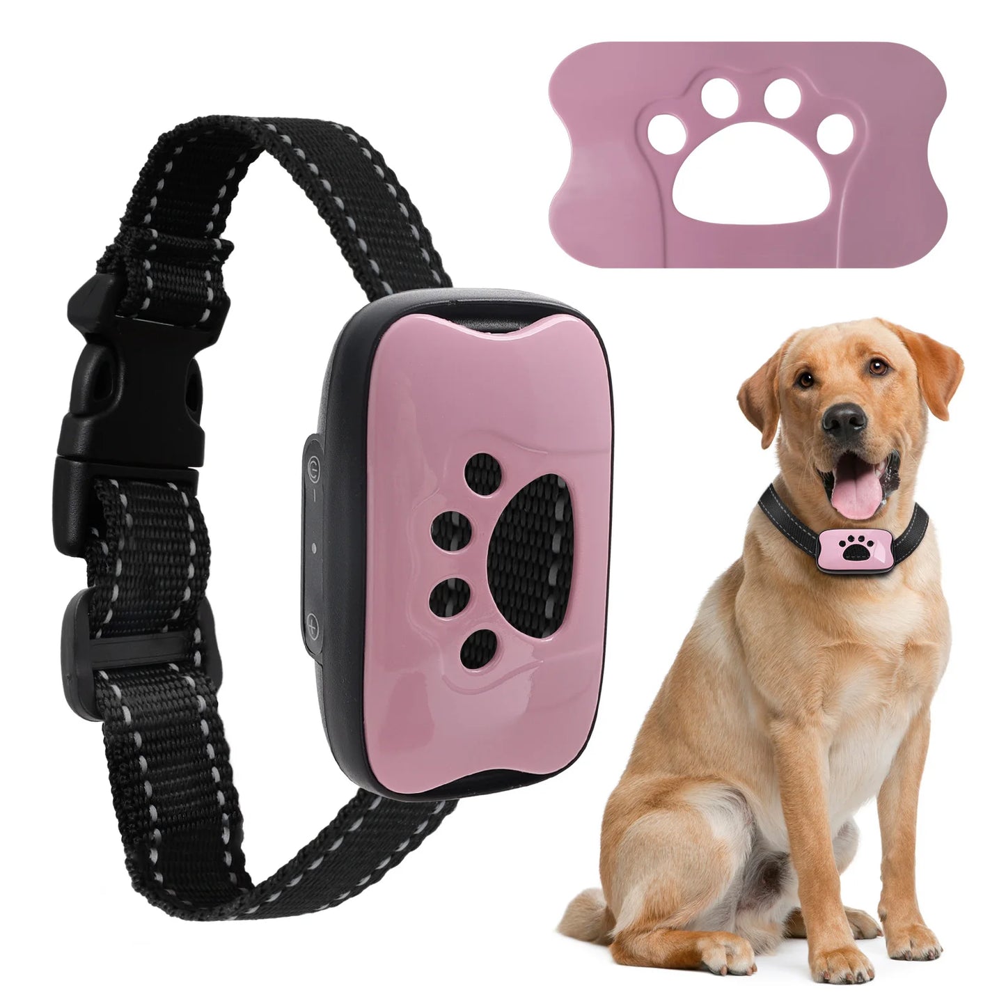 USB Rechargeable Ultrasonic Anti-Bark Training Collar