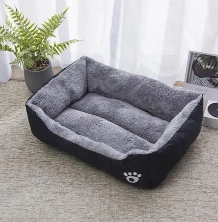 Large Plush Corduroy Bed