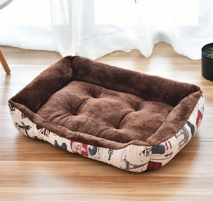 Large Cotton Square Bed