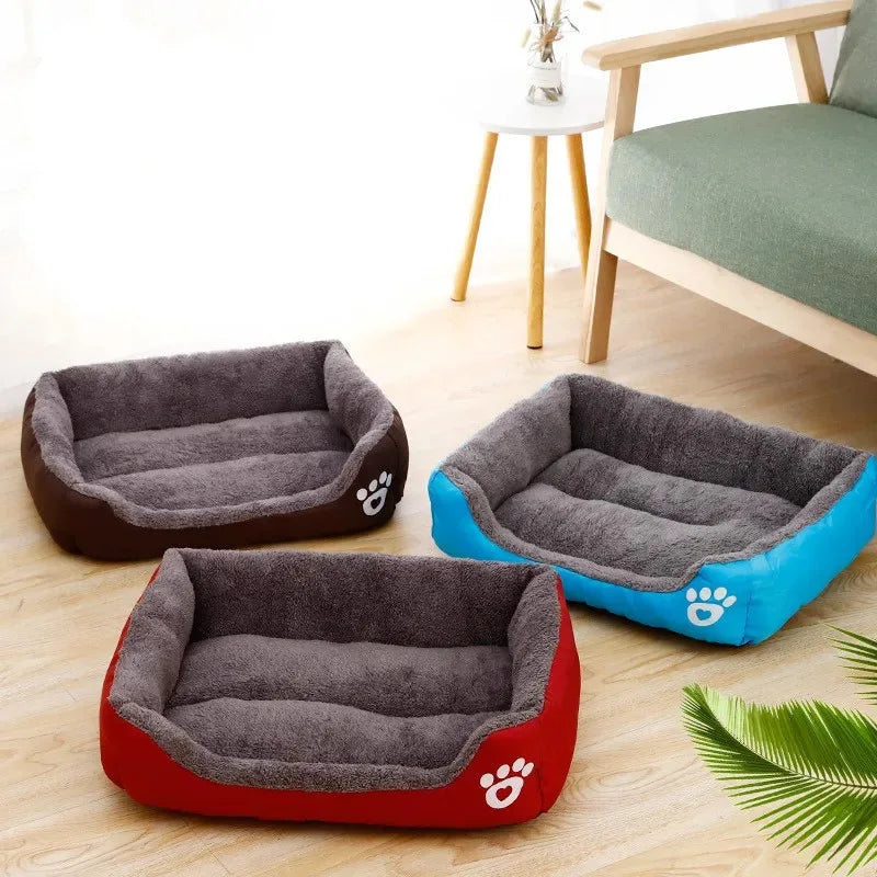 Large Cotton Square Bed