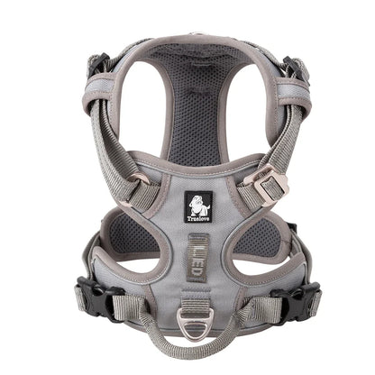 Adjustable Reflective No-Pull Nylon Harness