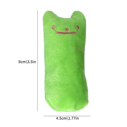 Interactive Catnip Plush Chew Toy