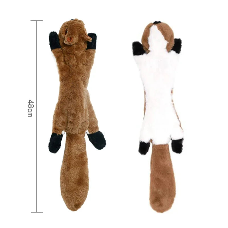 Durable Stuffing-Free Plush Chew Toy