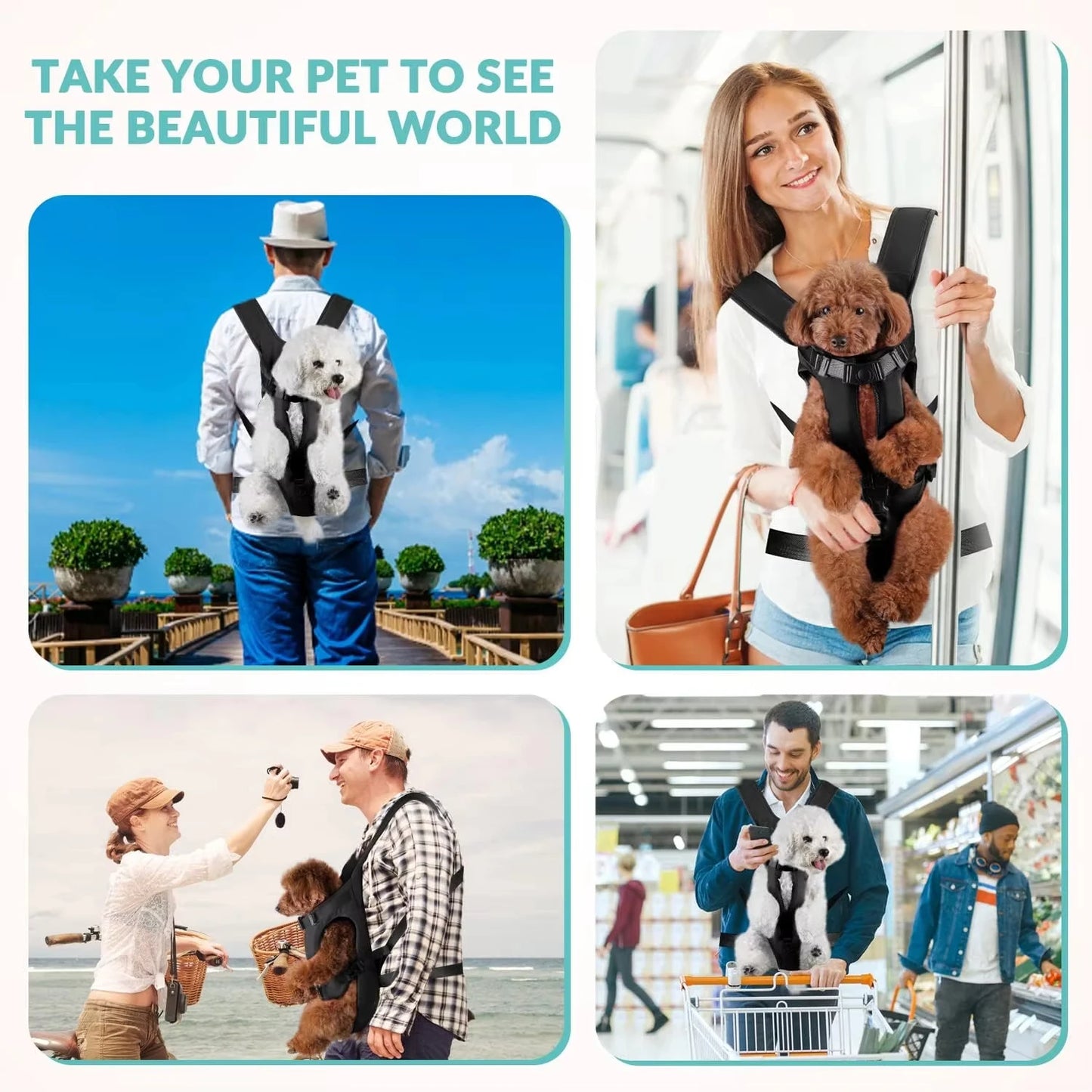 Adjustable Hands-Free Carrier Backpack