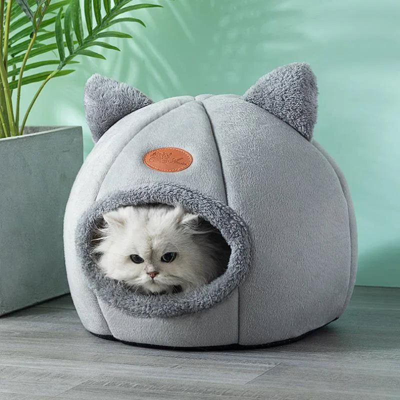 Cozy Cotton Cave Bed