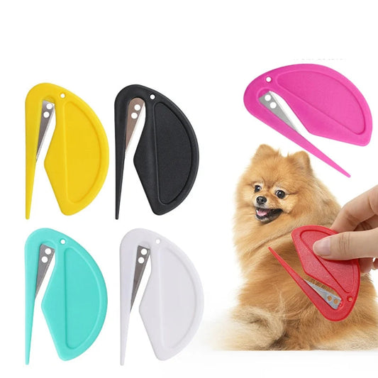 Safe Stainless Steel Dematting Grooming Knife