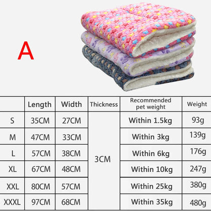 Thick Flannel Sleeping Mat