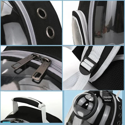 Transparent Space Capsule Carrier Backpack