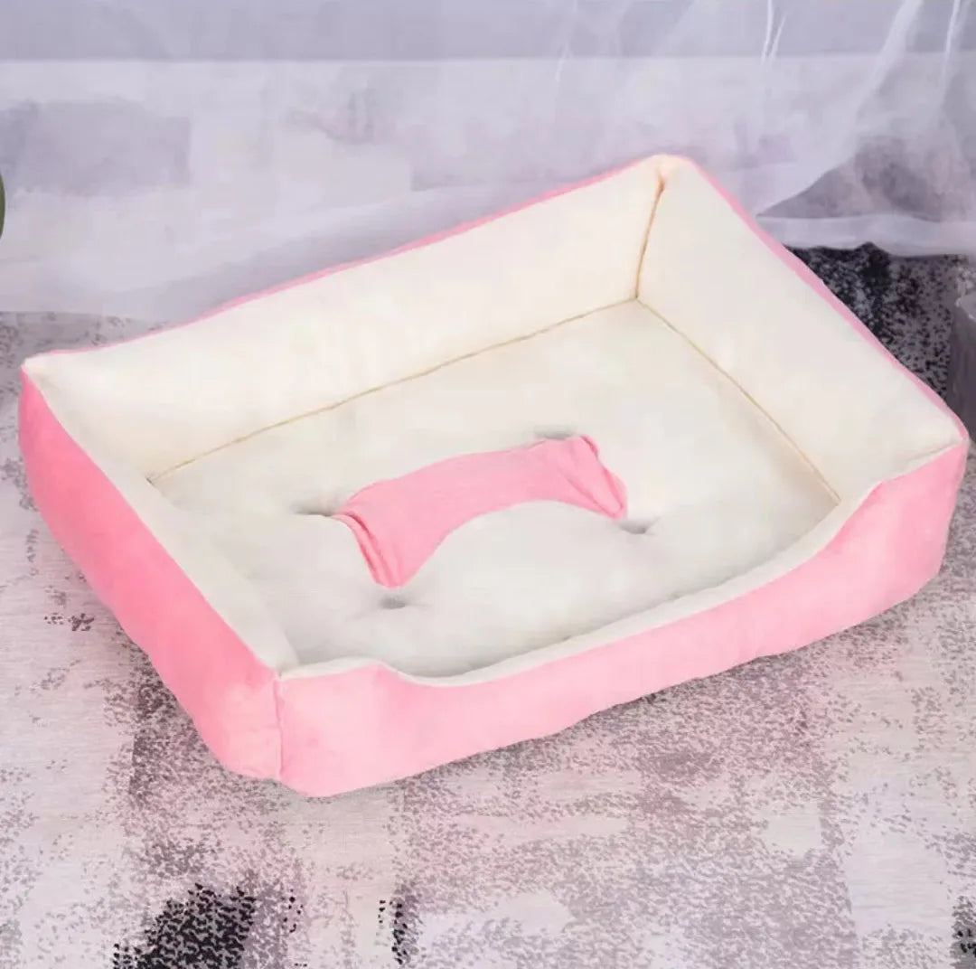 Large Plush Corduroy Bed