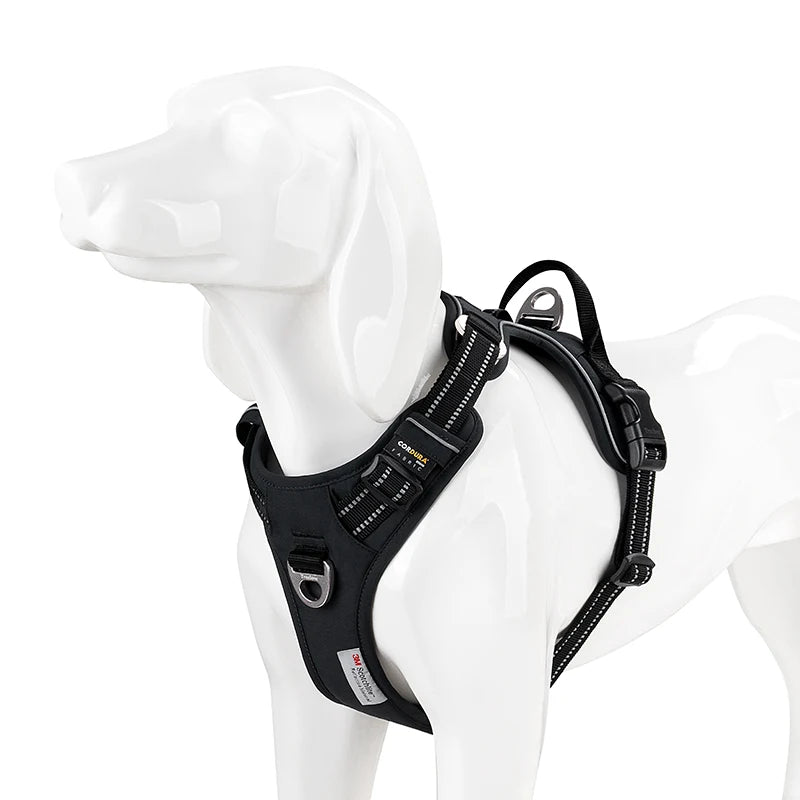Adjustable Reflective No-Pull Nylon Harness