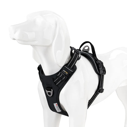 Adjustable Reflective No-Pull Nylon Harness