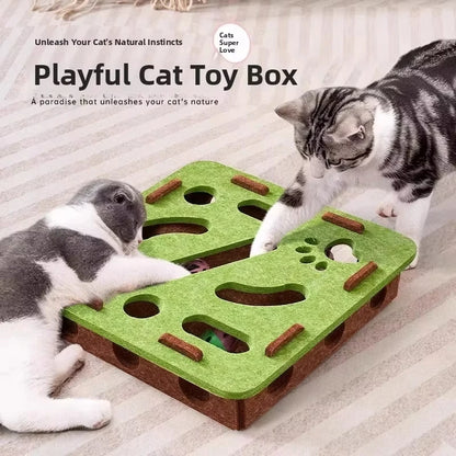 Felt Puzzle Box Toy