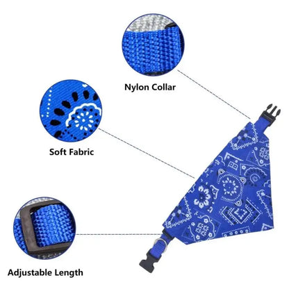 Lovely Adjustable Necktie Bandana Collar