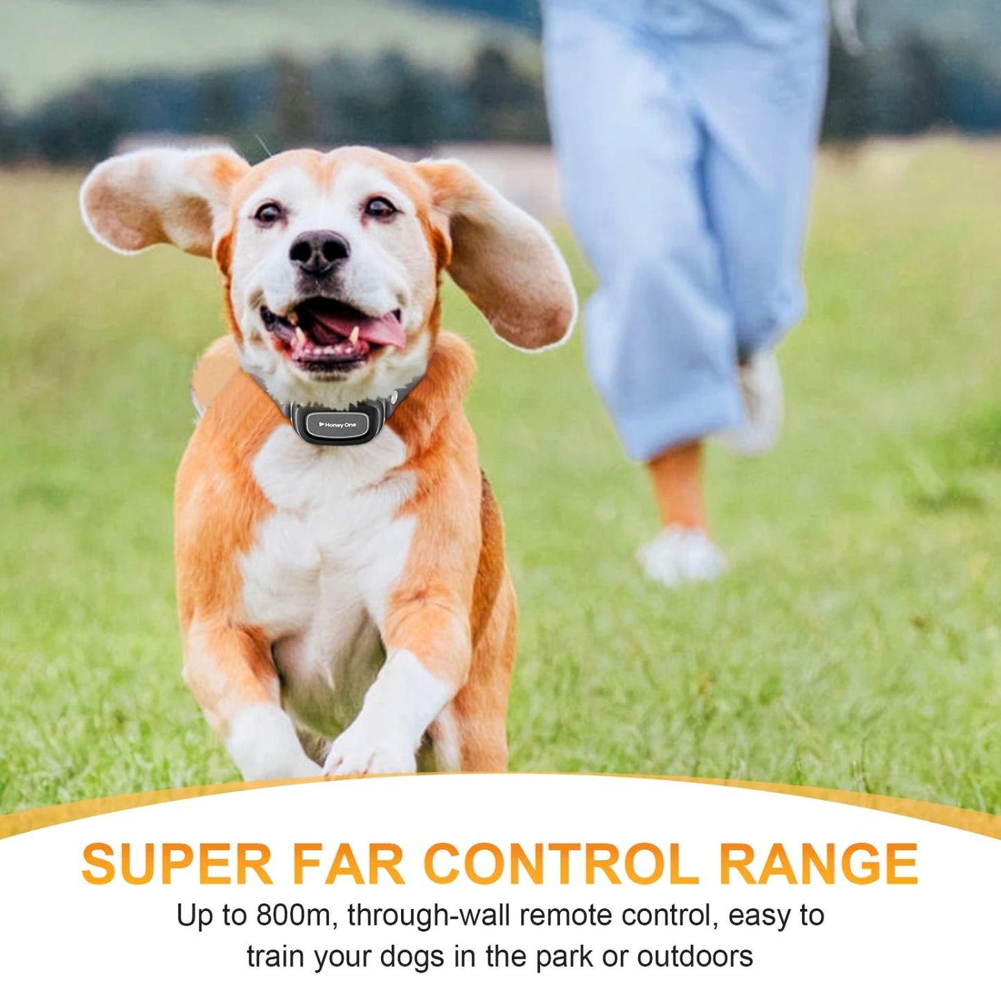 3400FT Waterproof Rechargeable Remote Training Collar
