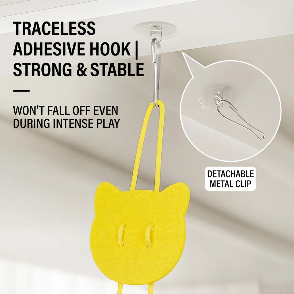 Interactive Wall-Hanging Bird Catnip Toy