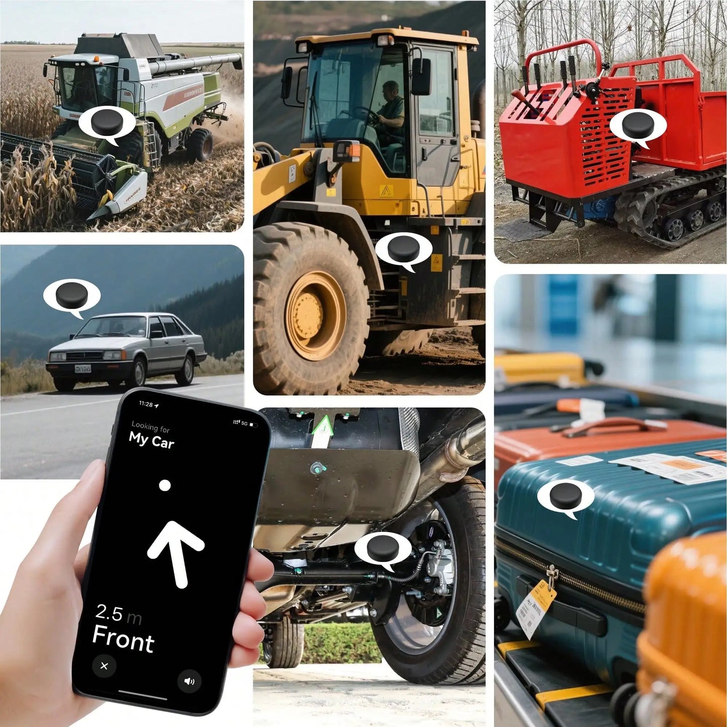 Compatible Smart AirTag Tracker