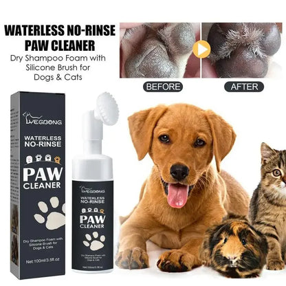100ML Waterless Paw Cleaner Foam