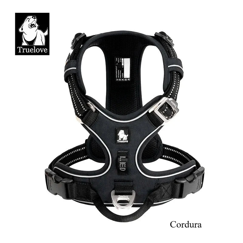 Adjustable Reflective No-Pull Nylon Harness