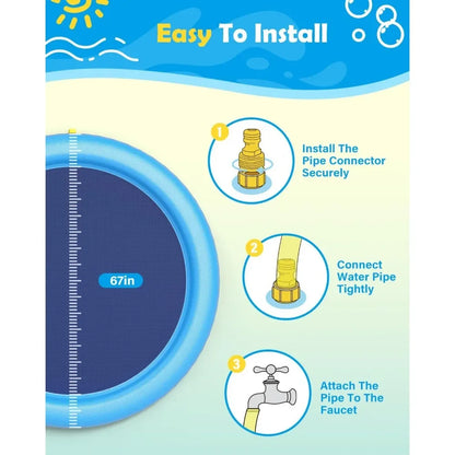 Durable Anti-Slip Splash Pad