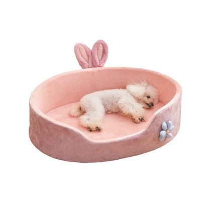 Detachable Washable Coral Fleece Bed