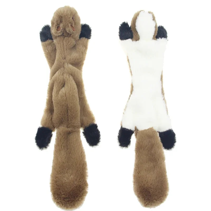 Durable Stuffing-Free Plush Chew Toy
