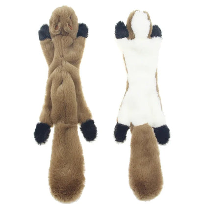 Durable Stuffing-Free Plush Chew Toy