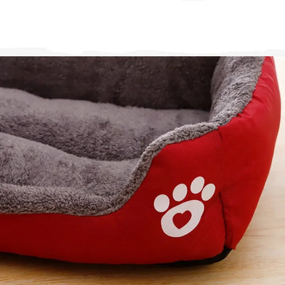 Large Cotton Square Bed