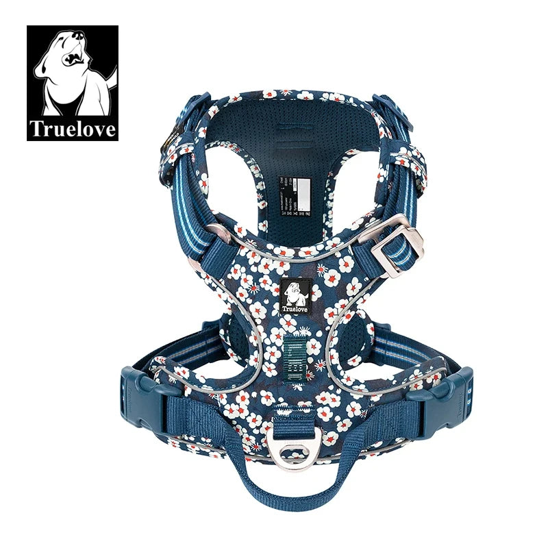 Adjustable Reflective No-Pull Nylon Harness