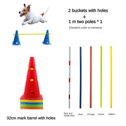 Agility Jumping Bar Obstacle Training Set