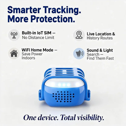GPS Pet Tracker with Wi-Fi SIM