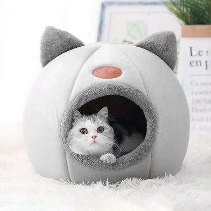 Cozy Cotton Cave Bed