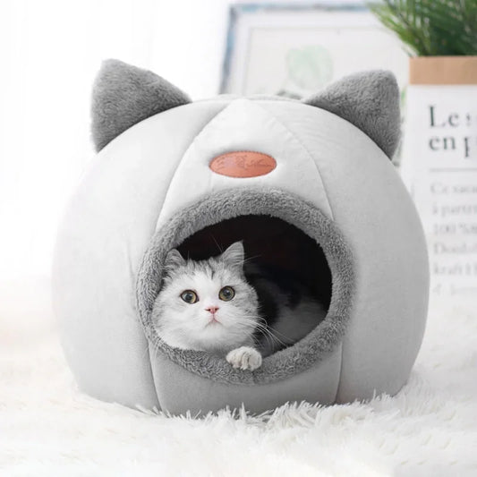 Cozy Cotton Cave Bed