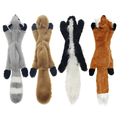 Durable Stuffing-Free Plush Chew Toy