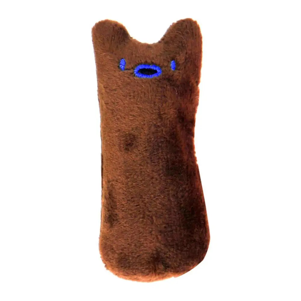 Interactive Catnip Plush Chew Toy
