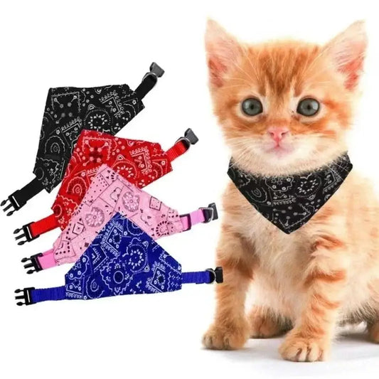 Lovely Adjustable Necktie Bandana Collar