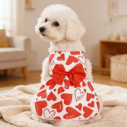 Heart Pattern Princess Dress