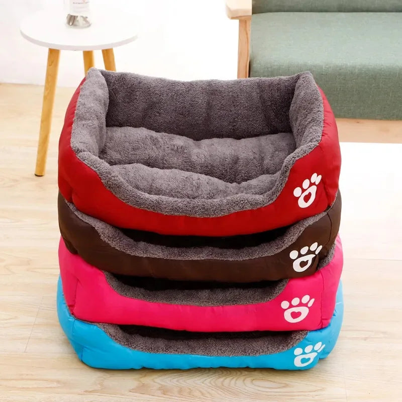 Large Cotton Square Bed