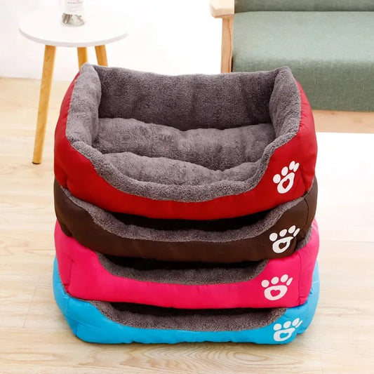 Large Cotton Square Bed