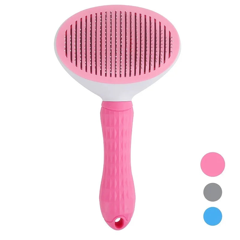One-Click Hair Removal Slicker Brush