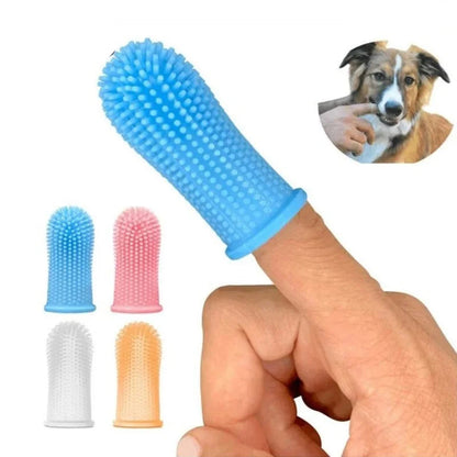 3PCS Silicone Finger Toothbrush Set