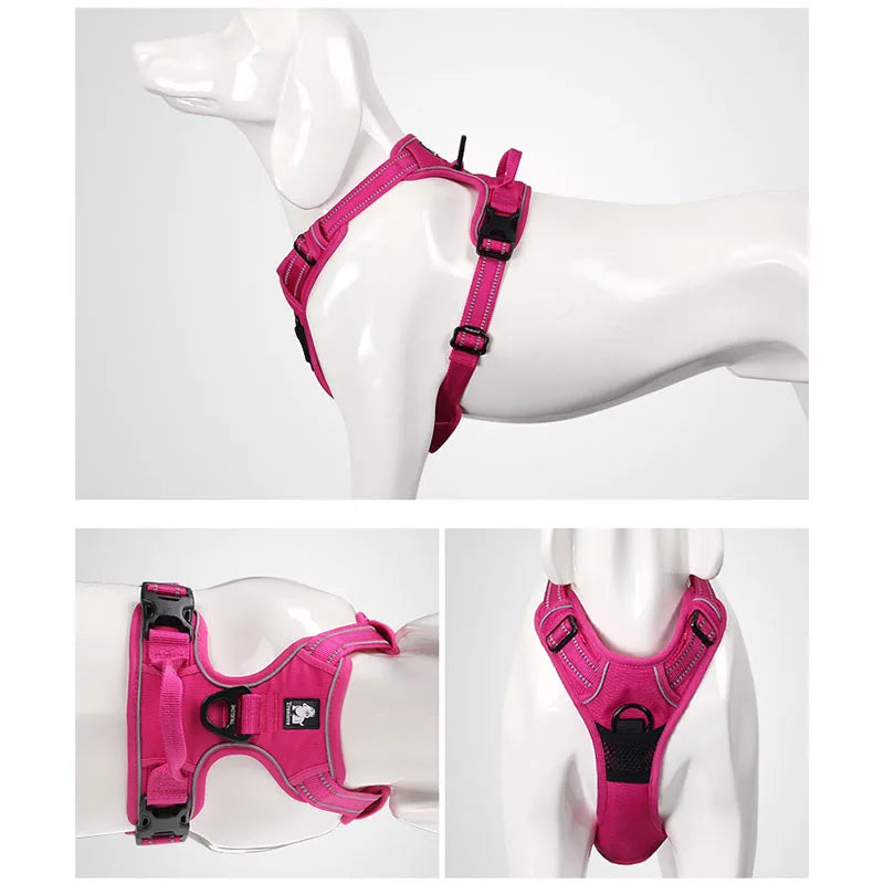 Reflective Padded Nylon Harness