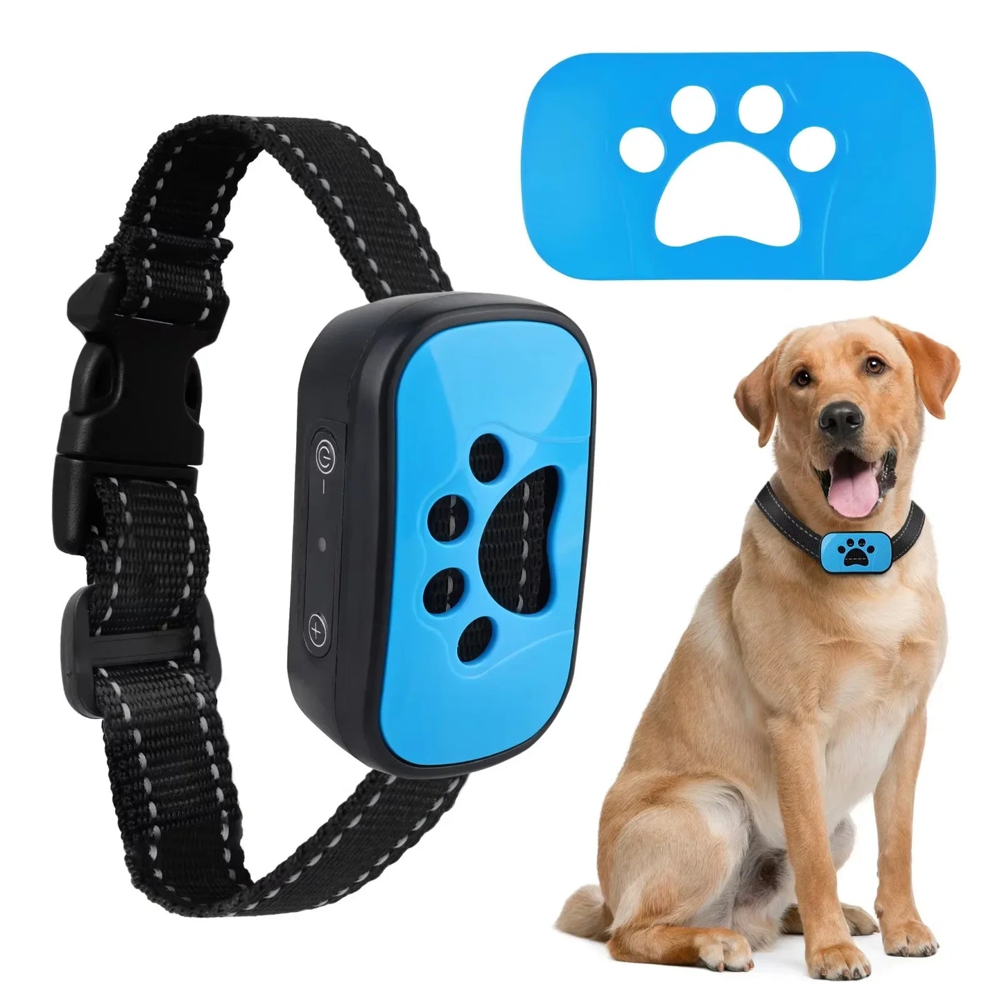USB Rechargeable Ultrasonic Anti-Bark Training Collar