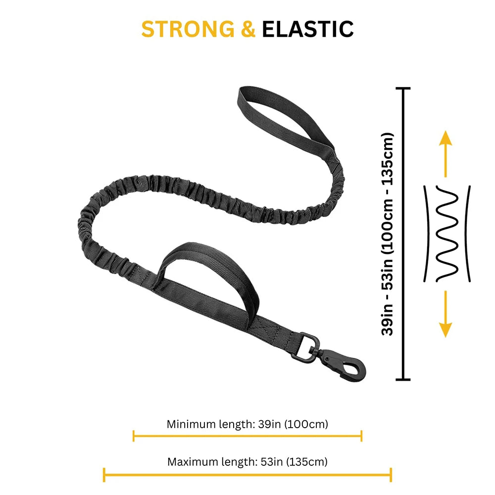 Tactical Nylon Harness Leash Set
