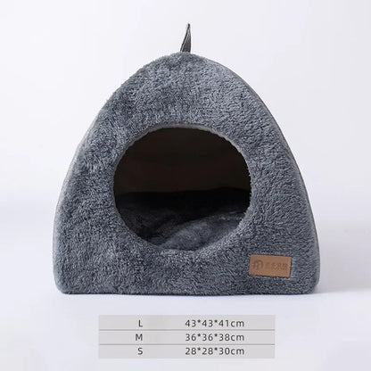 Warm Triangle Velvet House