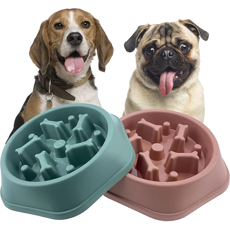 Anti-Choking Slow Feeder Bowl