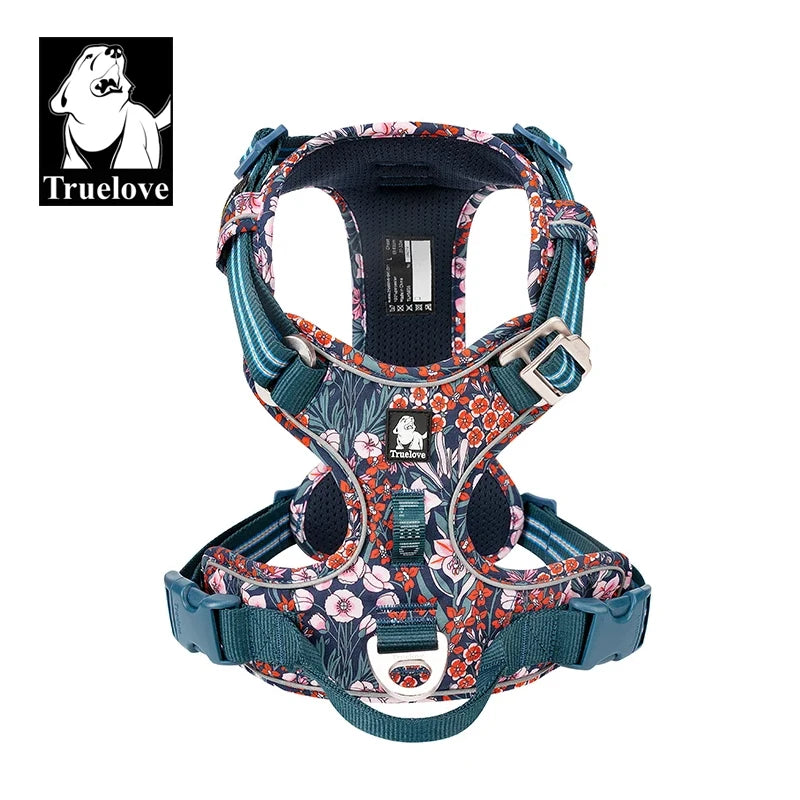 Adjustable Reflective No-Pull Nylon Harness