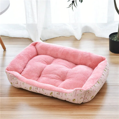 Large Cotton Square Bed