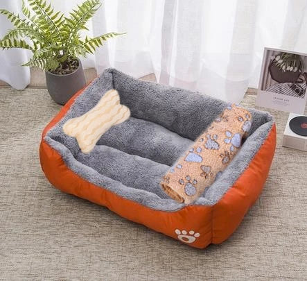 Large Cotton Square Bed