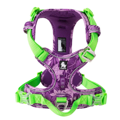 Adjustable Reflective No-Pull Nylon Harness
