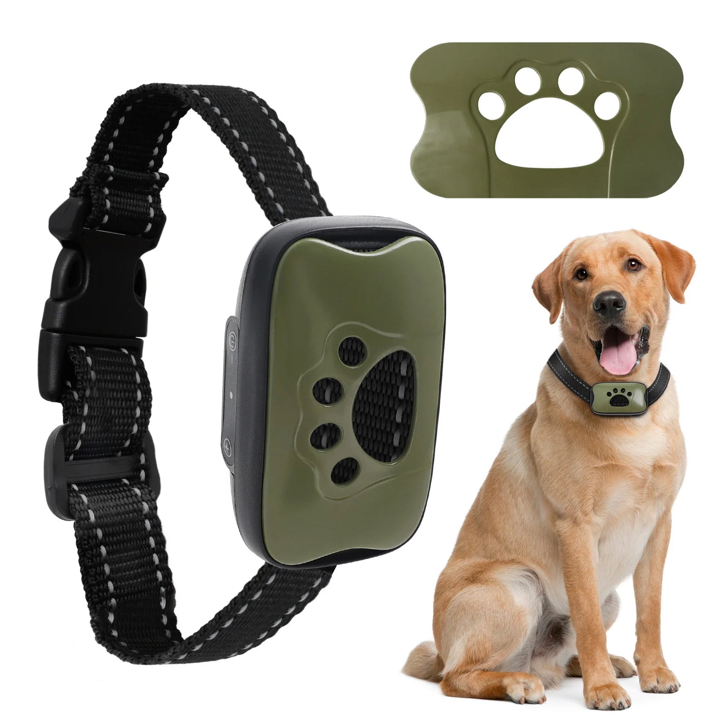 USB Rechargeable Ultrasonic Anti-Bark Training Collar